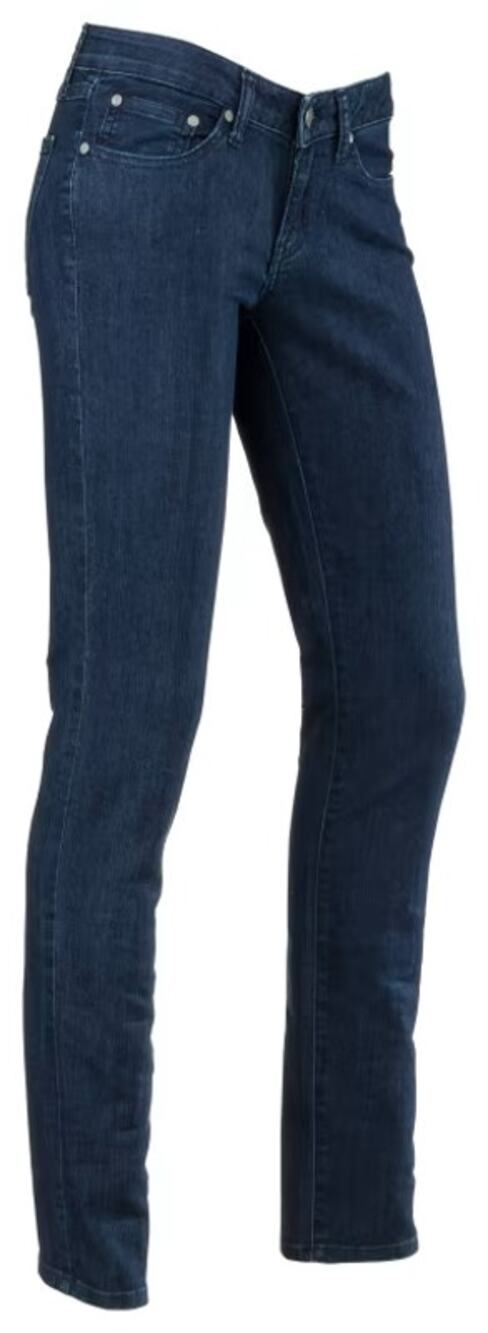 prAna Kara Skinny Jeans Slim Fit Low Rise Foldable Cuffs Dark Wash 2/26